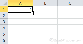 cell excel autofill series