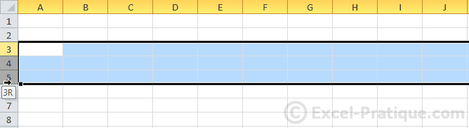 select rows excel basics5
