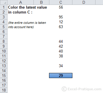 display cf last value column excel conditional formatting examples3