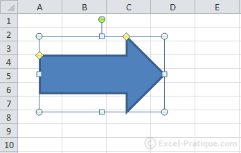 shape excel inserting shapes