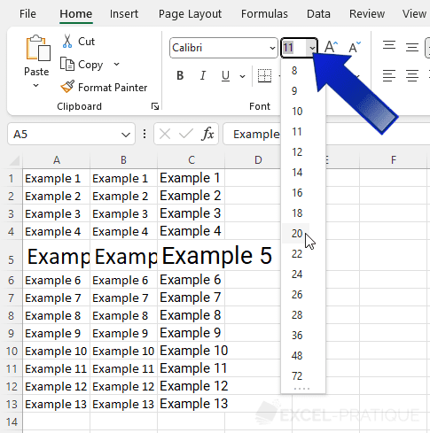 excel text size manipulations 2