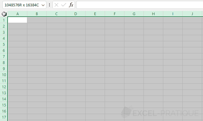 excel select all cells manipulations 5