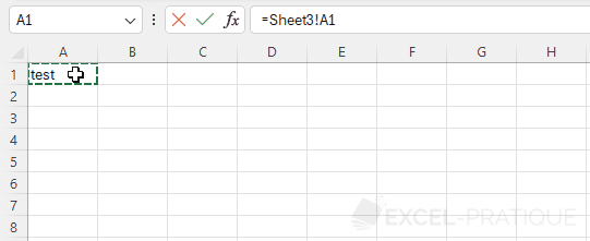 excel reference other sheet