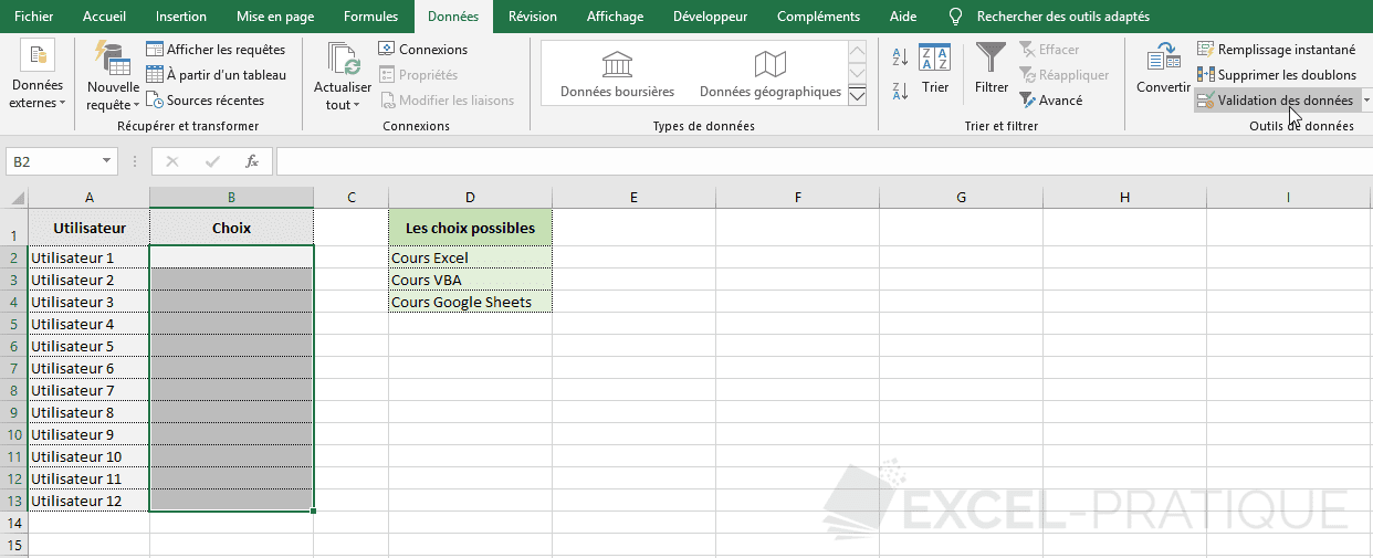 excel validation donnees png