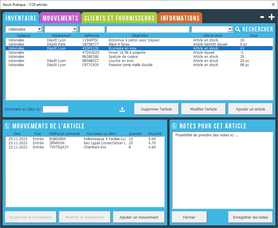 inventaire stock excel png gestion